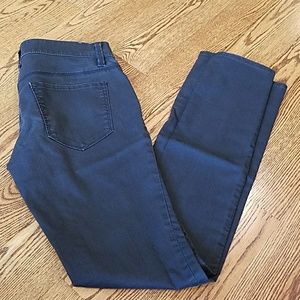 NWOT coated denim jeans
